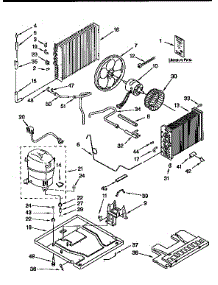Unit parts for Kenmore Air Conditioner 106.9751852 (1069751852, 106 9751852) from AppliancePartsPros.com