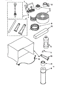 Optional (Not Included) parts for Kenmore Air Conditioner 106.9751852 (1069751852, 106 9751852) from AppliancePartsPros.com