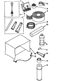 Optional (Not Included) parts for Kenmore Air Conditioner 106.9752570 (1069752570, 106 9752570) from AppliancePartsPros.com