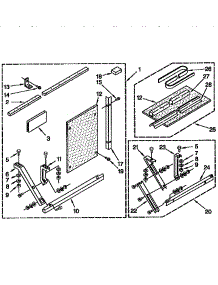 Installation parts for Kenmore Air Conditioner 106.9752570 (1069752570, 106 9752570) from AppliancePartsPros.com