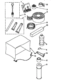 Optional parts for Kenmore Air Conditioner 106.9752571 (1069752571, 106 9752571) from AppliancePartsPros.com