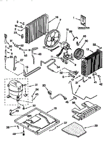 Unit parts for Kenmore Air Conditioner 106.9752571 (1069752571, 106 9752571) from AppliancePartsPros.com