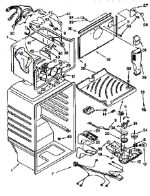 Liner parts for Kenmore Refrigerator 106.9758613 (1069758613, 106 9758613) from AppliancePartsPros.com