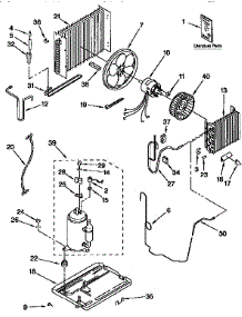 Unit parts for Kenmore Air Conditioner 106.9760670 (1069760670, 106 9760670) from AppliancePartsPros.com