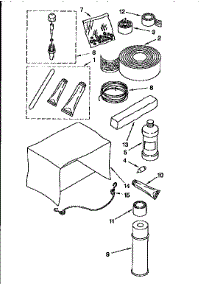 Optional parts for Kenmore Air Conditioner 106.9761090 (1069761090, 106 9761090) from AppliancePartsPros.com