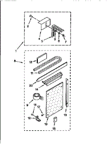Installation parts for Kenmore Air Conditioner 106.9761090 (1069761090, 106 9761090) from AppliancePartsPros.com