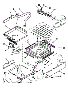 Evaporator Ice Cutter Grid And Water parts for Kenmore Ice Maker 106.9864850 (1069864850, 106 9864850) from AppliancePartsPros.com