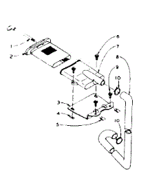 Filter Assembly parts for Kenmore Washer 110.5905301 (1105905301, 110 5905301) from AppliancePartsPros.com