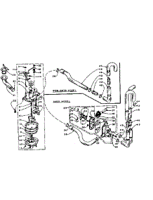 Water System parts for Kenmore Washer 110.5905501 (1105905501, 110 5905501) from AppliancePartsPros.com