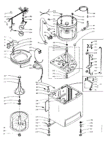 Machine Sub-Assembly parts for Kenmore Washer 110.5905550 (1105905550, 110 5905550) from AppliancePartsPros.com