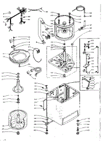 Machine Sub-Assembly parts for Kenmore Washer 110.5905610 (1105905610, 110 5905610) from AppliancePartsPros.com