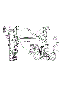 Water System parts for Kenmore Washer 110.5905610 (1105905610, 110 5905610) from AppliancePartsPros.com