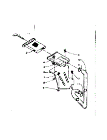 Filter Assembly parts for Kenmore Washer 110.5905651 (1105905651, 110 5905651) from AppliancePartsPros.com