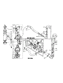 Water System parts for Kenmore Washer 110.5905714 (1105905714, 110 5905714) from AppliancePartsPros.com