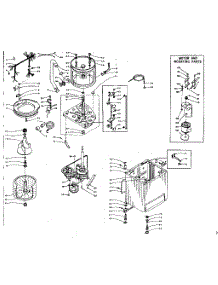 Machine Sub-Assembly parts for Kenmore Washer 110.5905714 (1105905714, 110 5905714) from AppliancePartsPros.com
