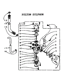 Mixing Valve Assembly--Fulton Sylphon parts for Kenmore Washer 110.5905802 (1105905802, 110 5905802) from AppliancePartsPros.com