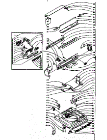 Top And Console Assembly parts for Kenmore Washer 110.5905950 (1105905950, 110 5905950) from AppliancePartsPros.com