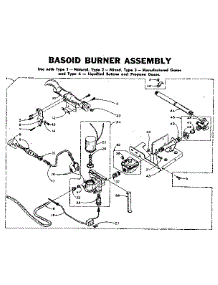 Basoid Burner Assembly parts for Kenmore Dryer 110.5907400 (1105907400, 110 5907400) from AppliancePartsPros.com