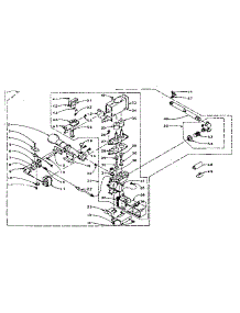White Rodgers Burner Assembly (Utilized) parts for Kenmore Dryer 110.5907501 (1105907501, 110 5907501) from AppliancePartsPros.com