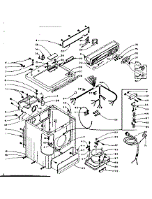 Machine Sub-Assembly parts for Kenmore Dryer 110.5907610 (1105907610, 110 5907610) from AppliancePartsPros.com