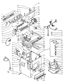 Machine Sub-Assembly parts for Kenmore Dryer 110.5907802 (1105907802, 110 5907802) from AppliancePartsPros.com
