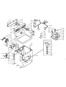 Machine Sub-Assembly parts for Kenmore Dryer 110.5908500 (1105908500, 110 5908500) from AppliancePartsPros.com