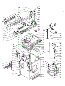 Machine Sub-Assembly parts for Kenmore Dryer 110.5908810 (1105908810, 110 5908810) from AppliancePartsPros.com
