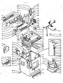 Machine Sub-Assembly parts for Kenmore Dryer 110.5908811 (1105908811, 110 5908811) from AppliancePartsPros.com