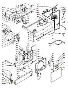 Top And Front parts for Kenmore Washer Dryer Combo 110.5909501 (1105909501, 110 5909501) from AppliancePartsPros.com