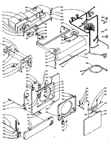 Top And Front parts for Kenmore Washer Dryer Combo 110.5909502 (1105909502, 110 5909502) from AppliancePartsPros.com