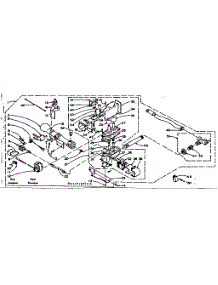 White Rodgers Burner Assembly parts for Kenmore Washer Dryer Combo 110.5909503 (1105909503, 110 5909503) from AppliancePartsPros.com