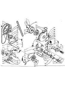 Machine Drive parts for Kenmore Washer Dryer Combo 110.5909950 (1105909950, 110 5909950) from AppliancePartsPros.com