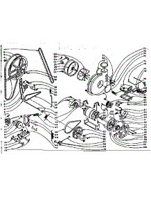 Machine Drive parts for Kenmore Washer Dryer Combo 110.5909952 (1105909952, 110 5909952) from AppliancePartsPros.com