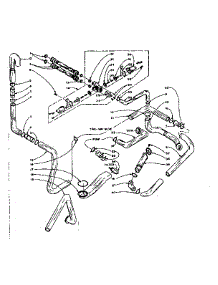 Water System parts for Kenmore Washer Dryer Combo 110.5910503 (1105910503, 110 5910503) from AppliancePartsPros.com
