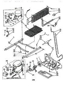 Unit Parts parts for Kenmore Refrigerator 106.8770660 (1068770660, 106 8770660) from AppliancePartsPros.com