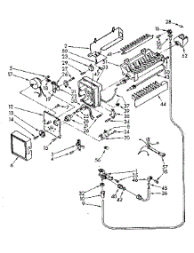 Icemaker Parts parts for Kenmore Refrigerator 106.8770660 (1068770660, 106 8770660) from AppliancePartsPros.com