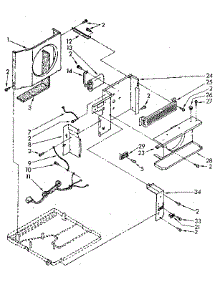 Air Flow And Control Parts parts for Kenmore Air Conditioner 106.8770810 (1068770810, 106 8770810) from AppliancePartsPros.com