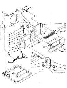 Air Flow And Control Parts parts for Kenmore Air Conditioner 106.8771080 (1068771080, 106 8771080) from AppliancePartsPros.com