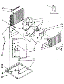 Unit Parts parts for Kenmore Air Conditioner 106.8771080 (1068771080, 106 8771080) from AppliancePartsPros.com