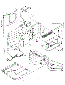 Air Flow And Control parts for Kenmore Heat Pump System 106.8771081 (1068771081, 106 8771081) from AppliancePartsPros.com