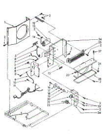 Air Flow And Control parts for Kenmore Heat Pump System 106.8771281 (1068771281, 106 8771281) from AppliancePartsPros.com