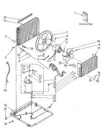 Unit parts for Kenmore Heat Pump System 106.8771281 (1068771281, 106 8771281) from AppliancePartsPros.com
