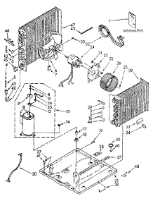 Unit Parts parts for Kenmore Air Conditioner 106.8771590 (1068771590, 106 8771590) from AppliancePartsPros.com