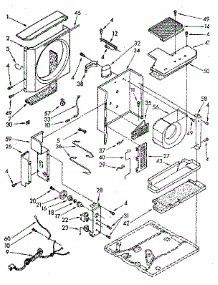 Air Flow And Control Parts parts for Kenmore Air Conditioner 106.8771590 (1068771590, 106 8771590) from AppliancePartsPros.com