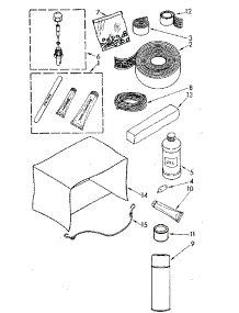 Optional Parts (Not Included) parts for Kenmore Heat Pump System 106.8771591 (1068771591, 106 8771591) from AppliancePartsPros.com