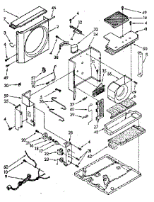 Air Flow And Control Parts parts for Kenmore Air Conditioner 106.8771890 (1068771890, 106 8771890) from AppliancePartsPros.com