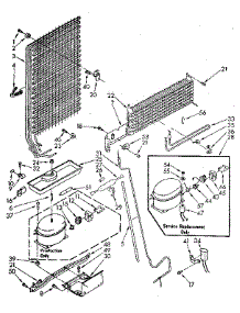 Unit Parts parts for Kenmore Refrigerator 106.8776313 (1068776313, 106 8776313) from AppliancePartsPros.com