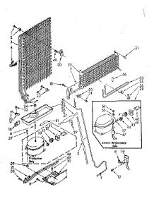 Unit Parts parts for Kenmore Refrigerator 106.8776394 (1068776394, 106 8776394) from AppliancePartsPros.com