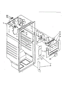 Liner Parts parts for Kenmore Refrigerator 106.8776394 (1068776394, 106 8776394) from AppliancePartsPros.com