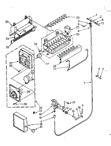 Icemaker Parts parts for Kenmore Refrigerator 106.8776394 (1068776394, 106 8776394) from AppliancePartsPros.com